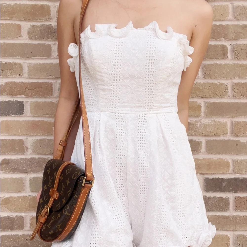 Authentic✅ Louis Vuitton PM Shoulder Bag Monogram Brown Half Moon Crossbody - Picture 4 of 16